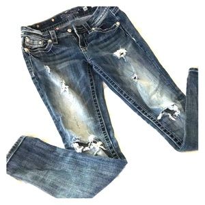 Miss Me mid-rise skinny jeans size 26